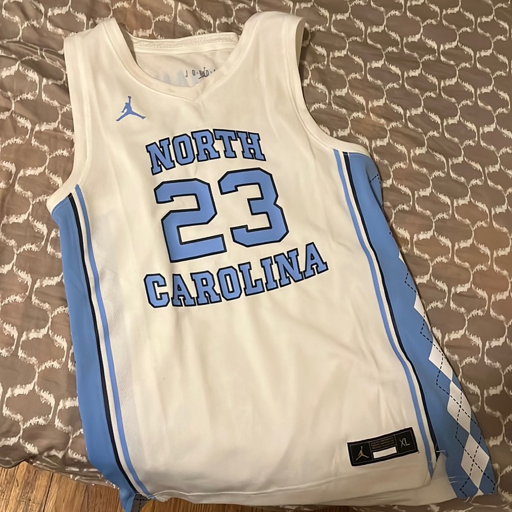 Jordan North Carolina jersey wore only 2